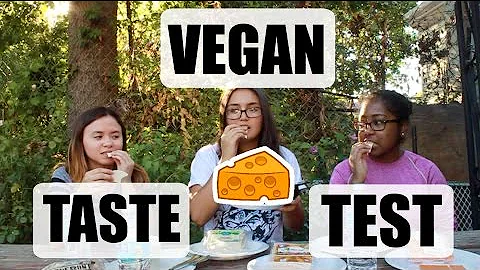 VEGAN CHEESE TEST | with non-vegans