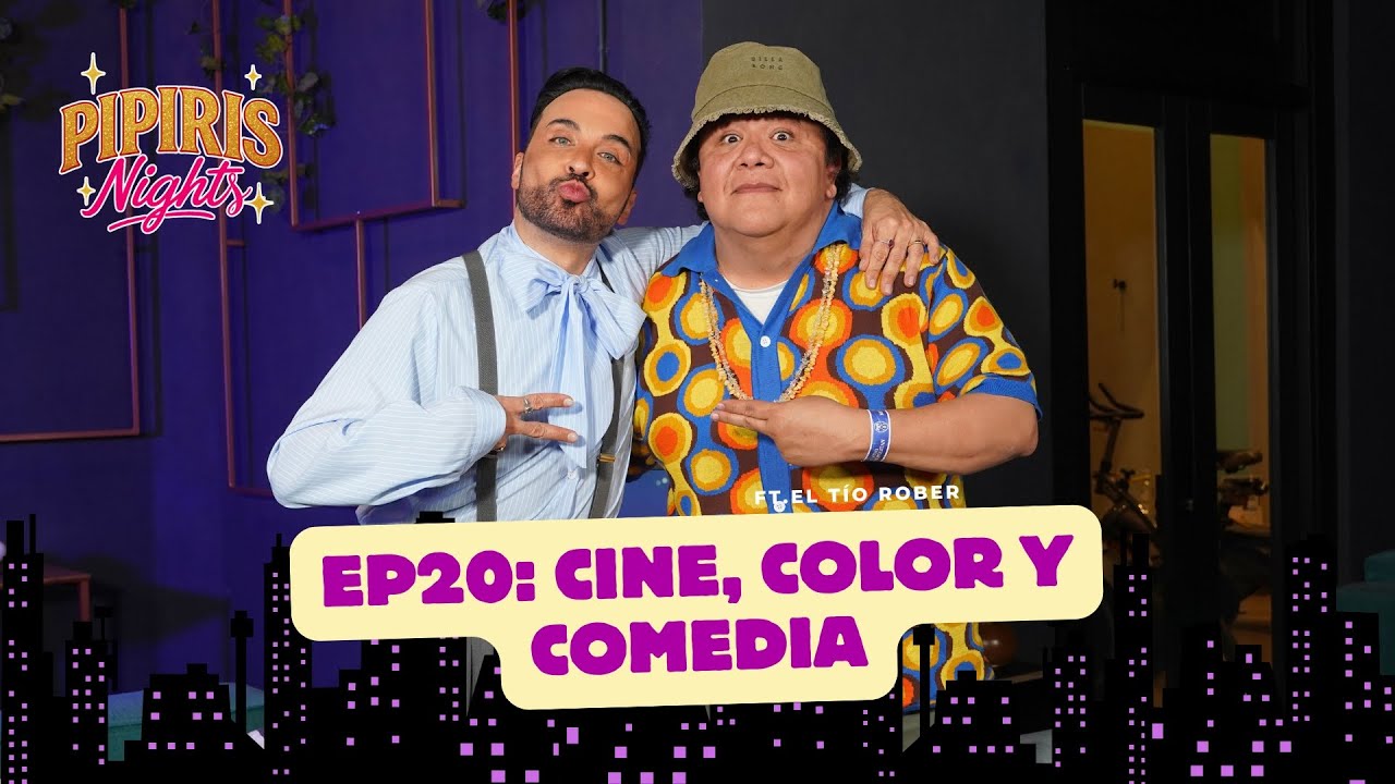 Cine, haters y colorimetría: El Tío Rober se pone pipiris | Pipiris Nights con Apio Quijano