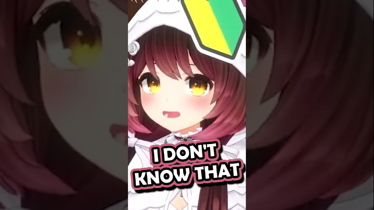 Roboco Doesn't Know That  #vtuber #hololive ＃ロボ子生放送 #ろぼさー #ロボ子コレクション #outbound