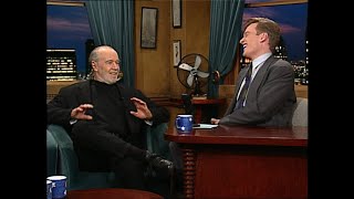 George Carlin Lost Faith in Humanity | Late Night with Conan O’Brien Resimi