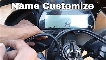 R15 V3 Name Customize || R15 V3 Mein Apna Naam Kaise Likhe ?