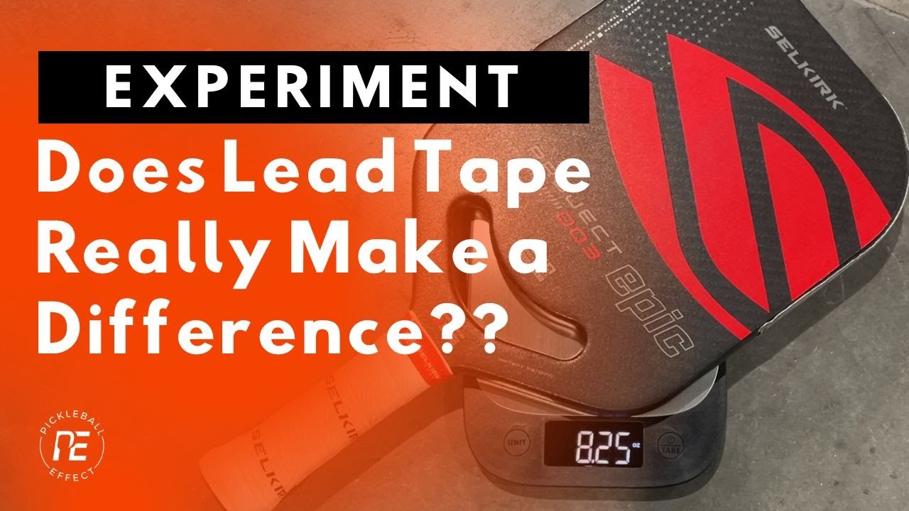 Pickleball Lead Tape Experiment How Much Power Does Adding Lead Tape pickleball-lead-tape-experiment-how-much-power-does-adding-lead-tape