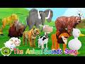Safari Animal Sounds Song SSAL1 || Nursery Rhyme for Kids - Learn Animal Names and Sounds