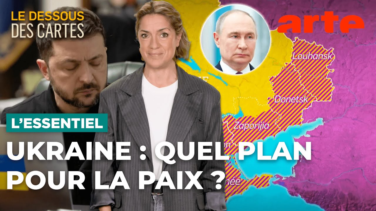 Ukraine : les lignes rouges | L'Essentiel du Dessous des Cartes - ARTE