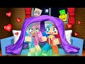 【男女でお泊まり会⁉️💖】友達のデートを邪魔するマインクラフト😜【マイクラ】ぽっぴんず