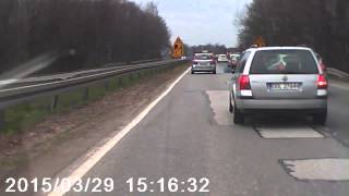 Szybka karma dla szeryfa drogowego w Bielsku-Białej 29.03.2015
