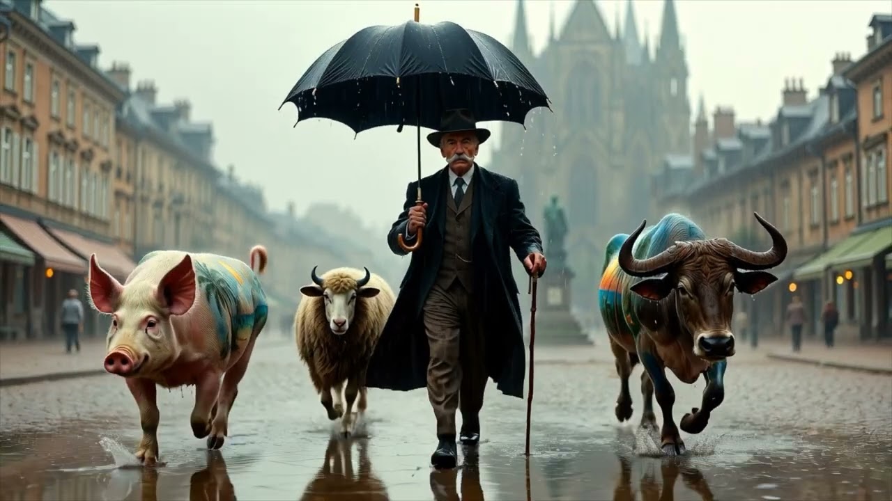 Plouă  de George Topîrceanu (melodie)