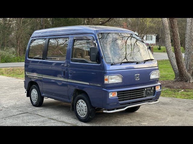 1993 Honda Street Limited 4WD Walk Around and Test Drive! - YouTube