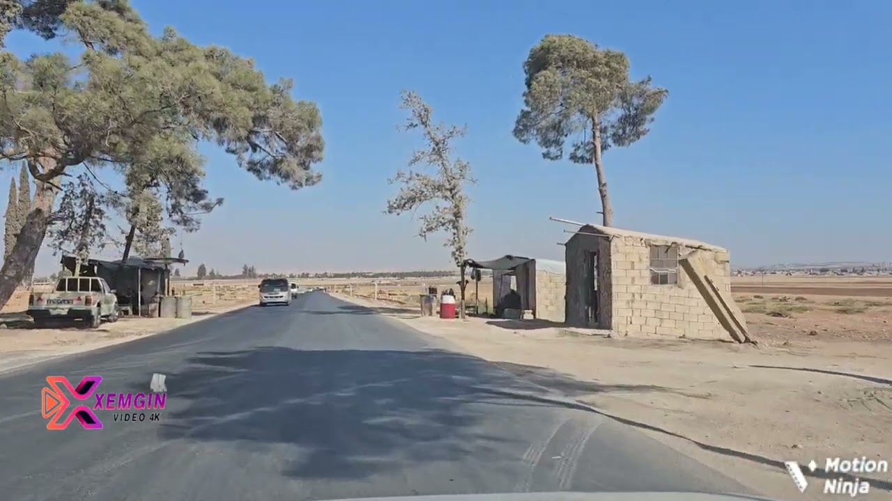 منطقة شهباء طريق و دوار الأحداث مع الفنان عكاش دلدار و الفنان محمد بلكو