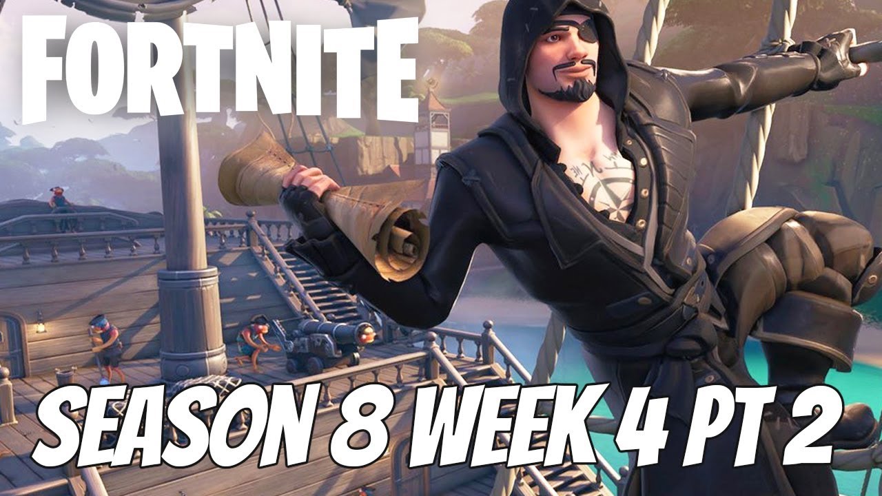 Fortnite Season 8 Week 4 Challenges Part 2 Live Stream Fun With - fortnite season 8 week 4 challenges part 2 live stream fun with boneyknees