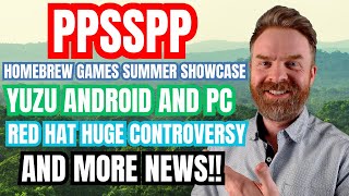 PPSSPP Updates, Yuzu on Android gets new features, PS4 emulation, Red Hat controversy and more