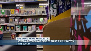 Ayden Grifton High School senior starts ‘Supplies to Shine’ tackling high school supplies prices