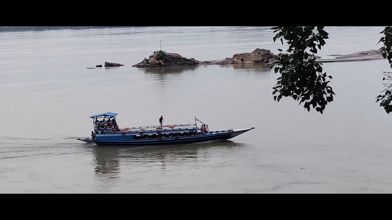 Fabulous Brahmaputra River side Scenes ⛲⛲brahmaputra riverfront beautification projectlandscapes