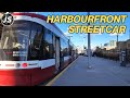 Harbourfront Streetcar From Exhibition to Union | Toronto Transit Ride