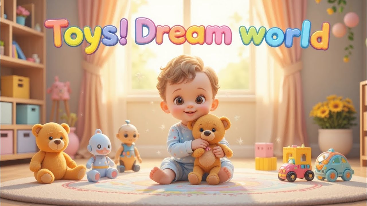 Toy Dream World 🌙 | Magical Bedtime Song for Kids |@BaByMusk - YouTube