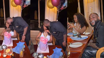 Davido Didn’t Allow Wizkid to Stop him From Celebrating Chioma Birthday as the Party in Jamaica