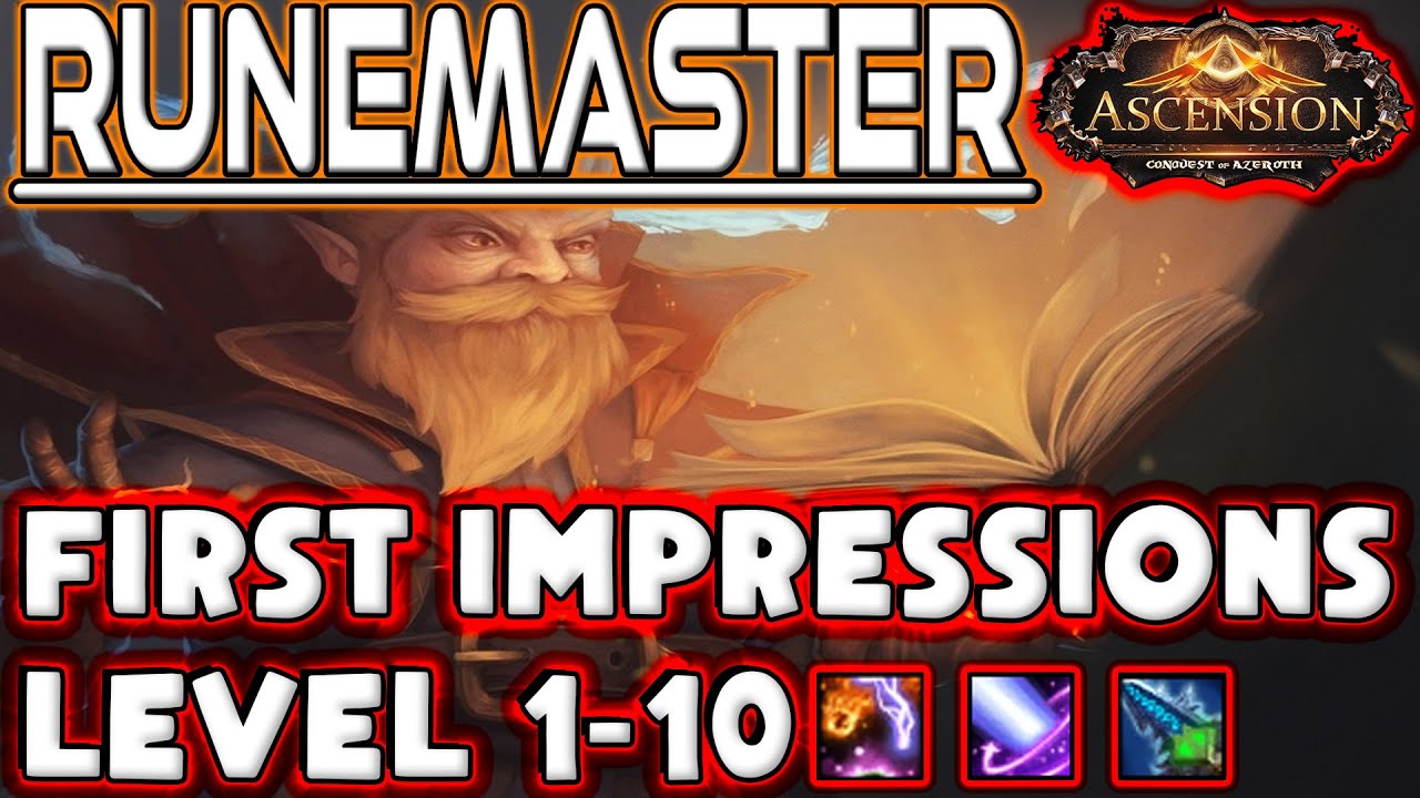 Warcraft Rune Master RUNEMASTER CLASS! | WoW with 21 Custom Classes | Conquest of Azeroth ...
