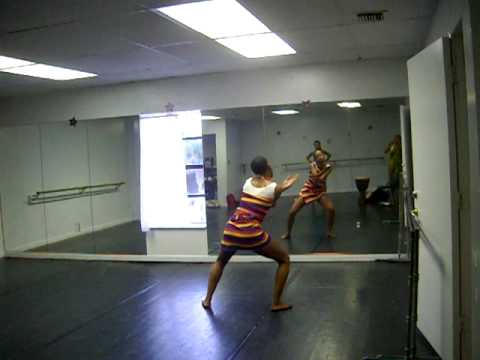 Contemporary African dance by Vanya Allen