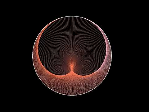 Amazing Cardioid with color changing designed by python turtle.