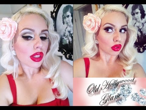 Old Hollywood Glam Makeup Tutorial