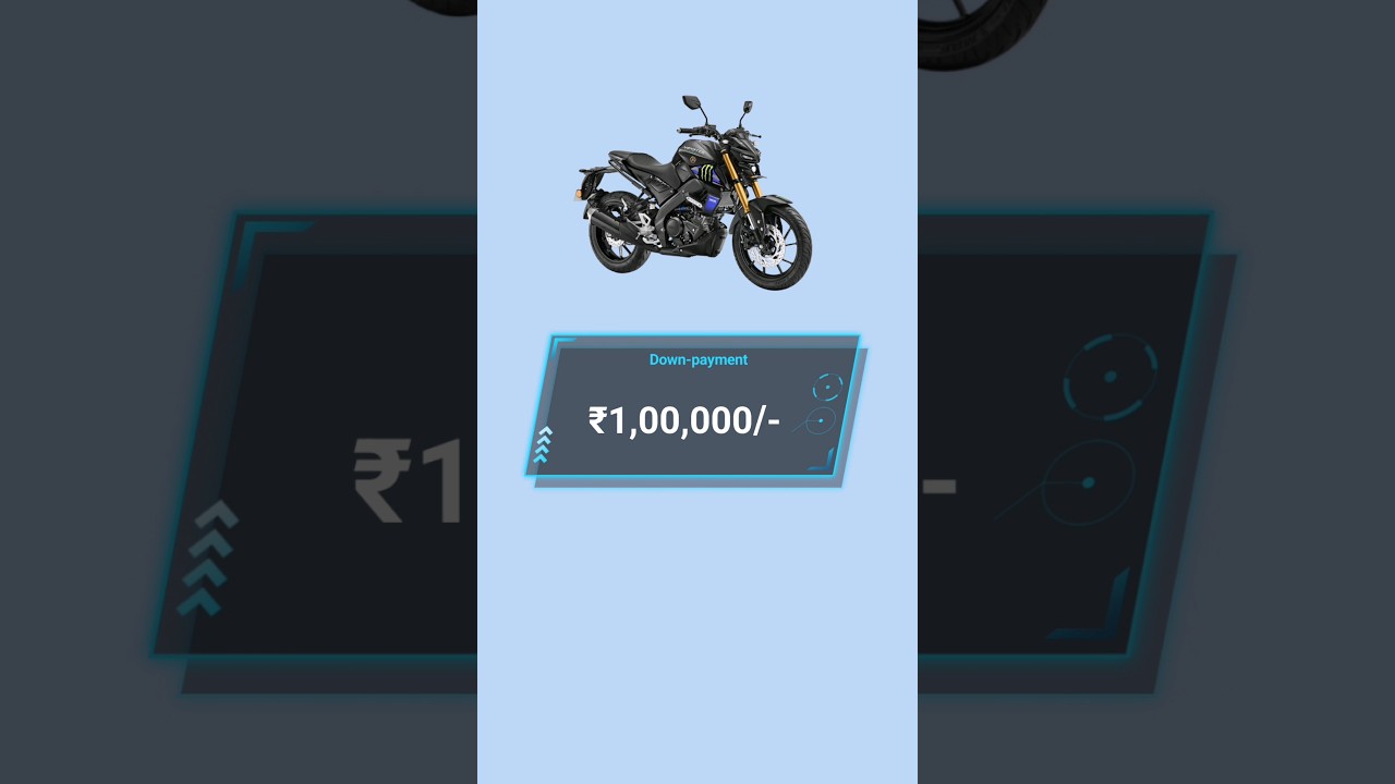 Yamaha mt-15 Down-payment and EMI Calculation 