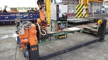 Walk Through Video of The ABB Welding Robots,ABB Positioners & ESAB Portable Welding Sets