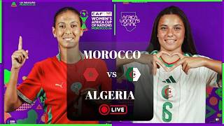 🔴LIVE | Morocco vs Algeria | WAFCON 2026 | 2nd Half
