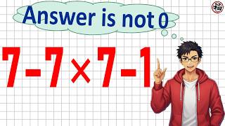 Can You Beat This Math Challenge And Complete All 7 Levels?