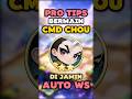 Pro tips bermain commander chou, dijamin auto winstreak #mcgg #magicchessgogo