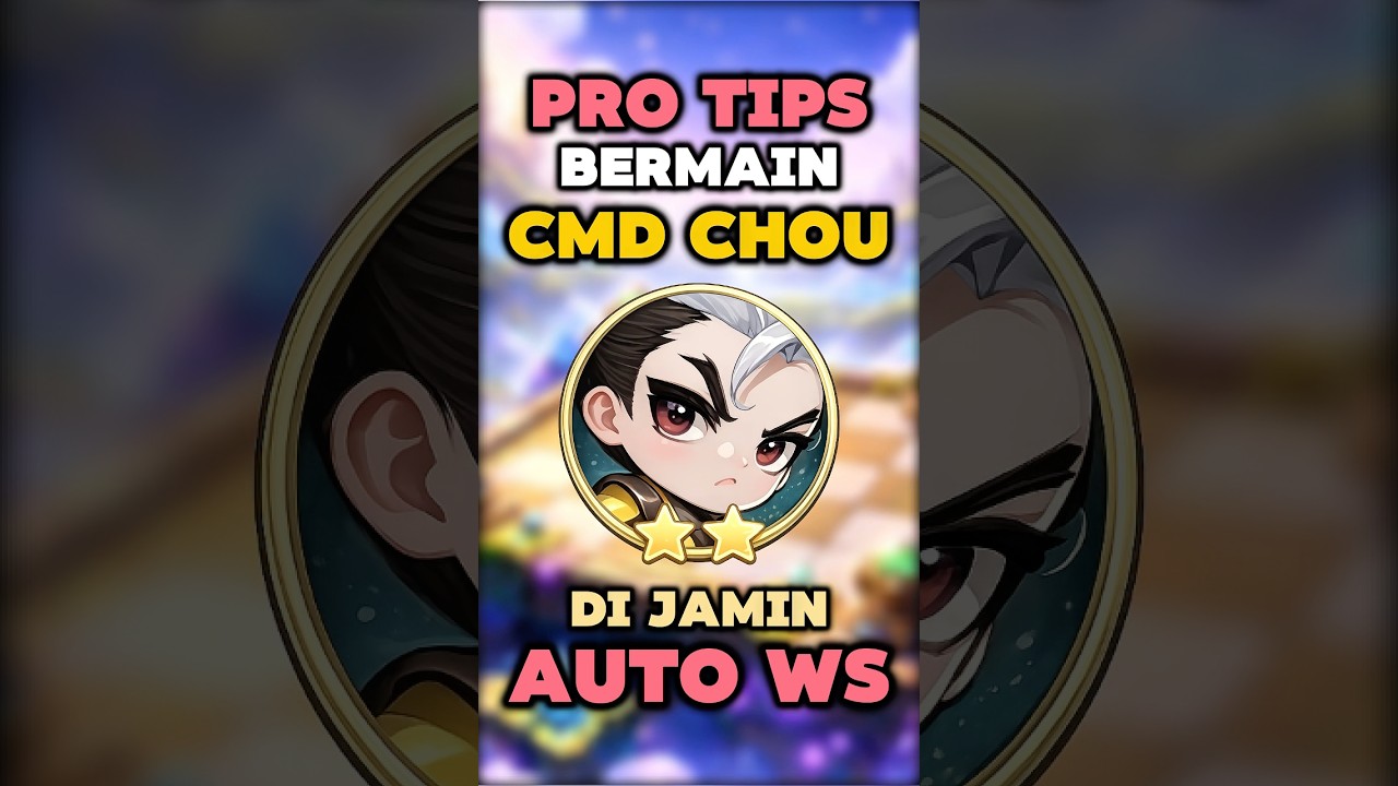 Pro tips bermain commander chou, dijamin auto winstreak 