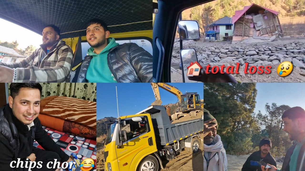 Barsaat ke baad janjheli ilaake ka view kuch esa hai 😳😢 // bahut se ghar huye total loss 