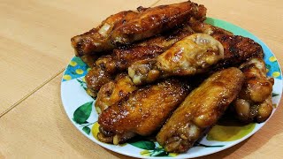 Куриные крылышки в медовом соевом соусе Куриные крылышки в медовом соевом соусе