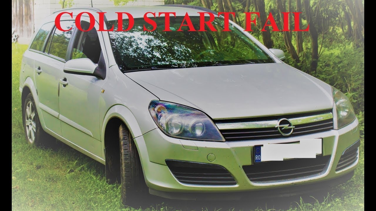 Opel Astra H 1 7 Cdti Cold Start Failing Little Temporary Solution Youtube