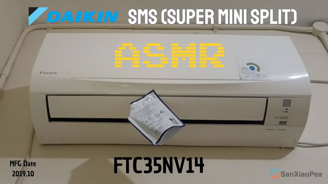 Daikin FTC35NV14 Air Conditioner | Stylish with a smile curve cover