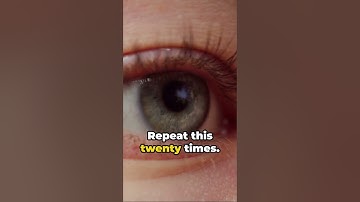 The Eye Relaxation Exercise 6 - Blinking #eyes #eye #eyeexercise