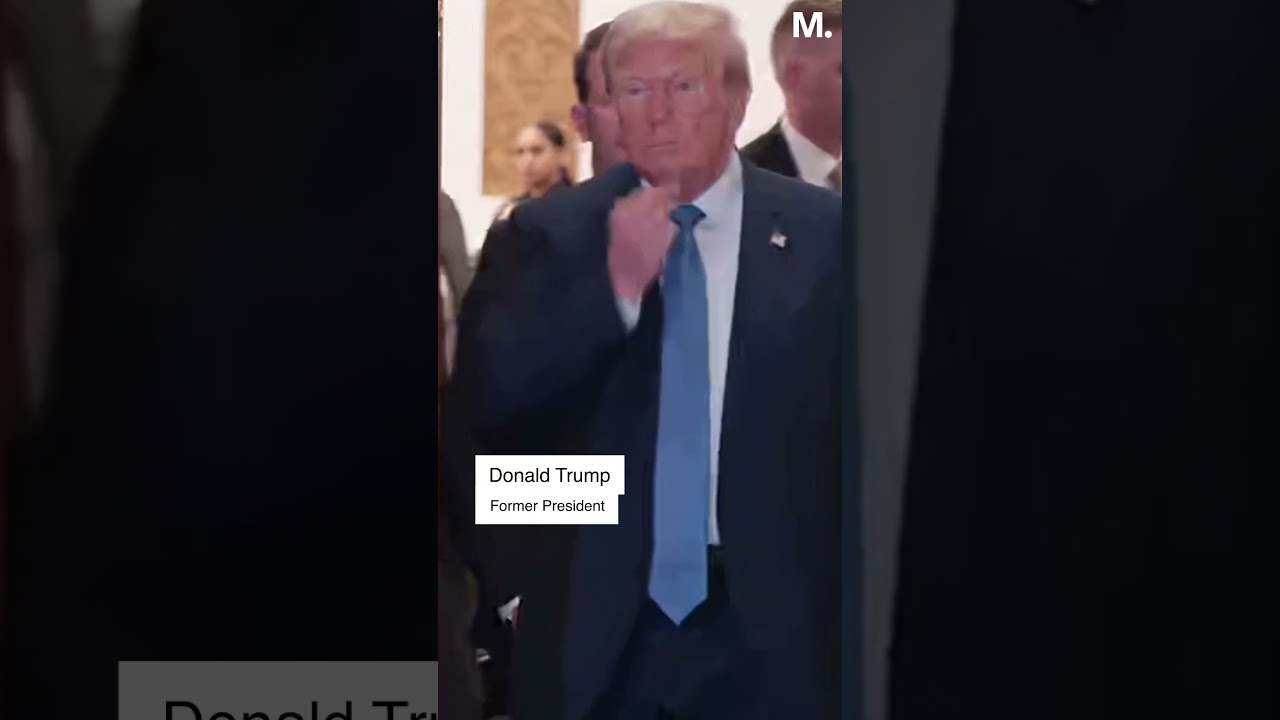 Trump Zips His Lips While Leaving Civil Fraud Trial