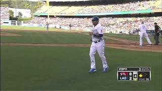 2012/05/20 Abreu scores on double play