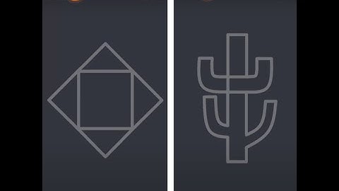 Single Line Puzzle Drawing - Level 1 To Level 70