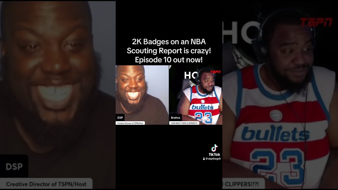 NBA2K Badges On An NBA Scouting Report Is Crazy