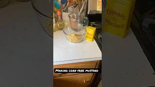 Corn free yellow mustard