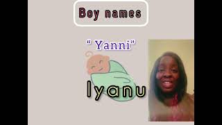 BABY BOY NAMES that mean MIRACLE ❤️