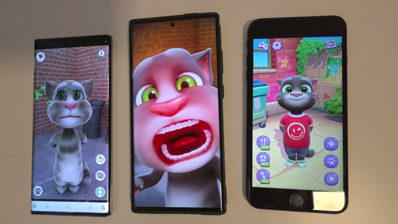 Talking Tom Cat Evolution 2010 vs 2016 vs 2025 All Versions Compared