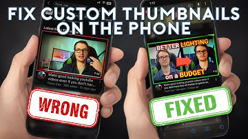 How to fix custom thumbnail not appearing on the Youtube phone app