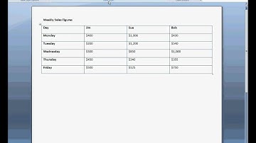 How to use built-in  table styles in Microsoft Word 2007