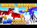 ЖИЗНЬ ДРАКОНА В МАЙНКРАФТ #7 ПОПАЛ В ГОРОД ДРАКОНОВ