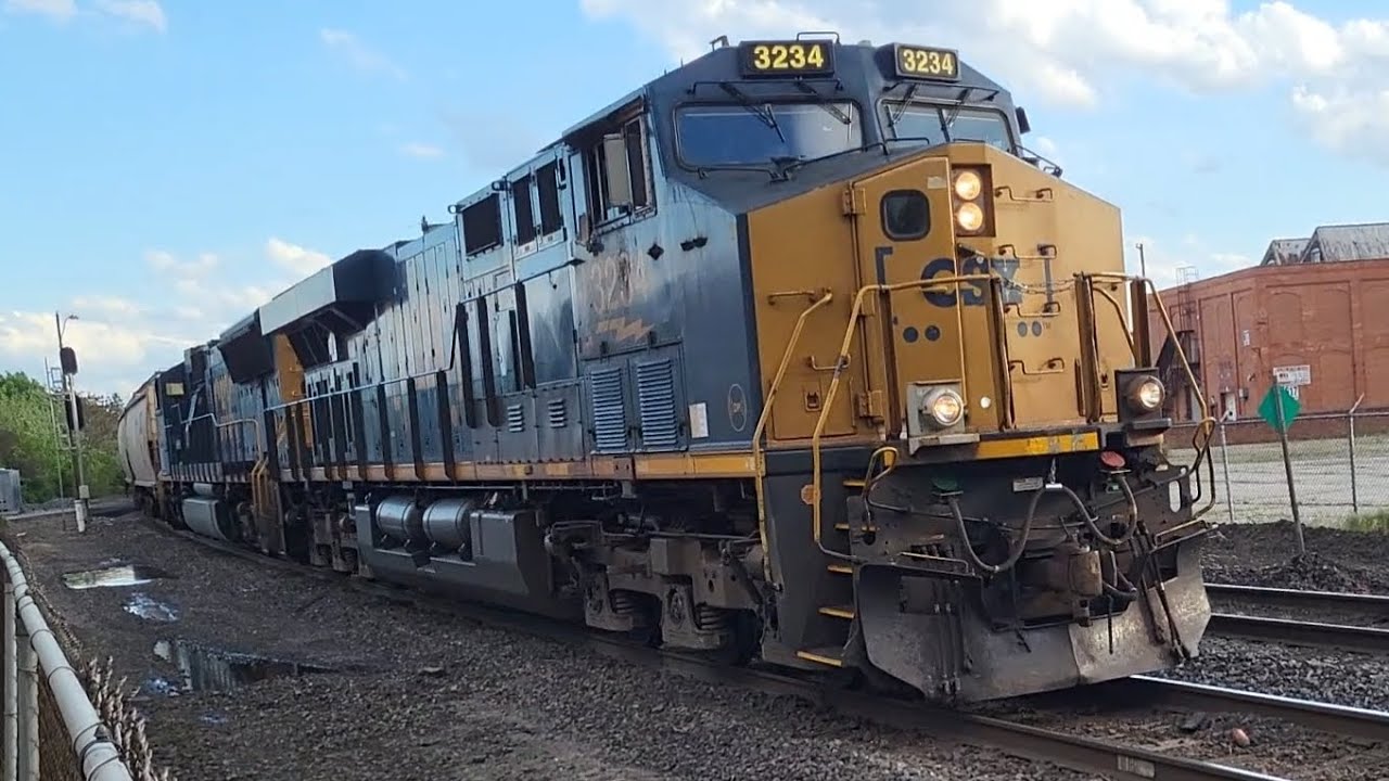 (5/9/26) CSX G768 With 3234 Leading - YouTube