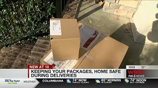 Keeping your packages, home safe during deliveries