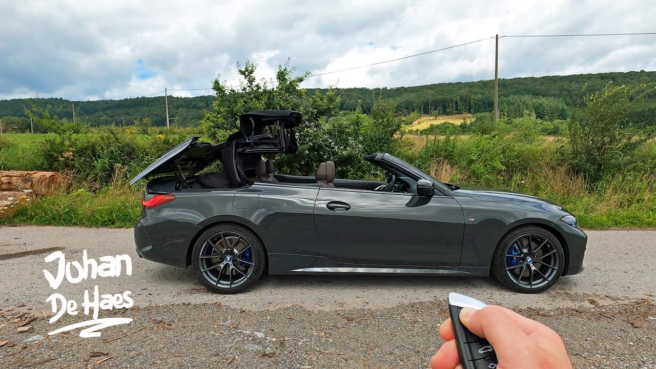 2021 BMW M440i XDRIVE CABRIO 374 HP POV TEST DRIVE - YouTube