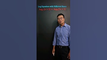 Solving Log Equation with Different Bases