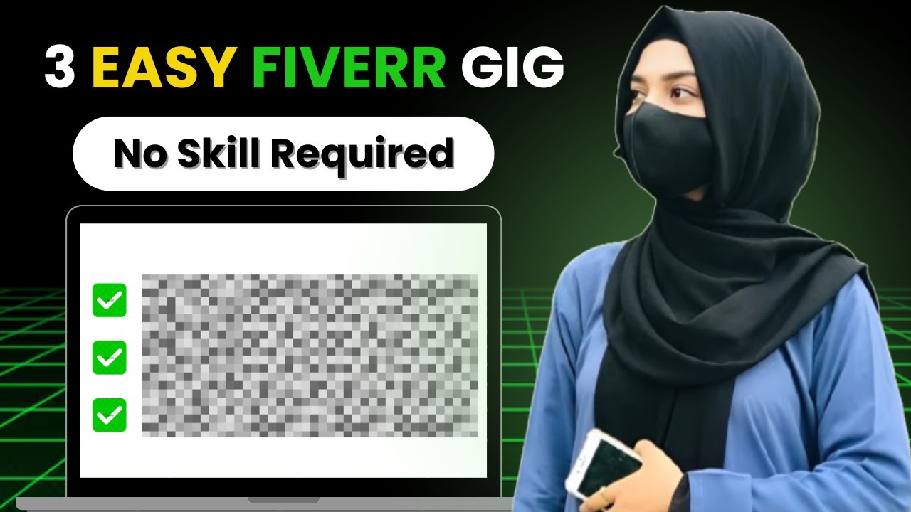 3 Fiverr Gigs That Require No Skills & Zero Knowledge | Crazy Low Competition Fiverr Gigs